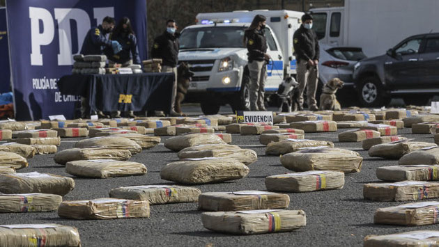 Fiscalía Nacional alerta: Chile «enfrenta por primera vez la amenaza de la instalación de carteles internacionales de droga»