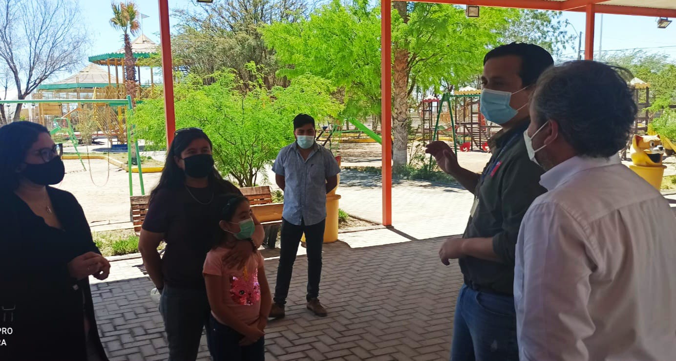 Minvu invierte $180 millones para el mejoramiento del Parque de los Niños de Pozo Almonte