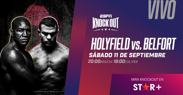 Yoka, Valdez y el legendario Holyfield, en el boxeo de ESPN KNOCKOUT