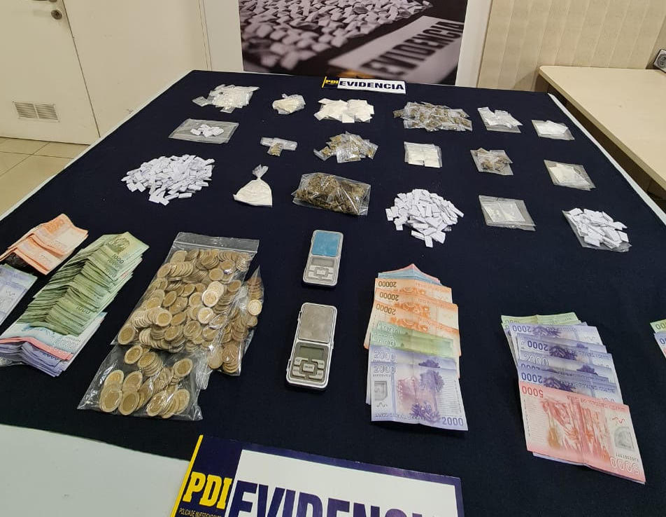 PDI detiene a cinco extranjeros que vendían droga en Calama