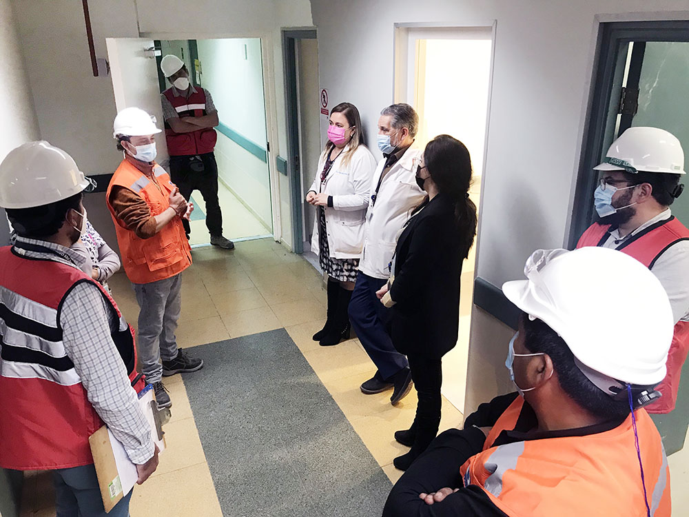 Servicio de Salud inició obras de sala de preparación de fármacos oncológicos en el hospital regional