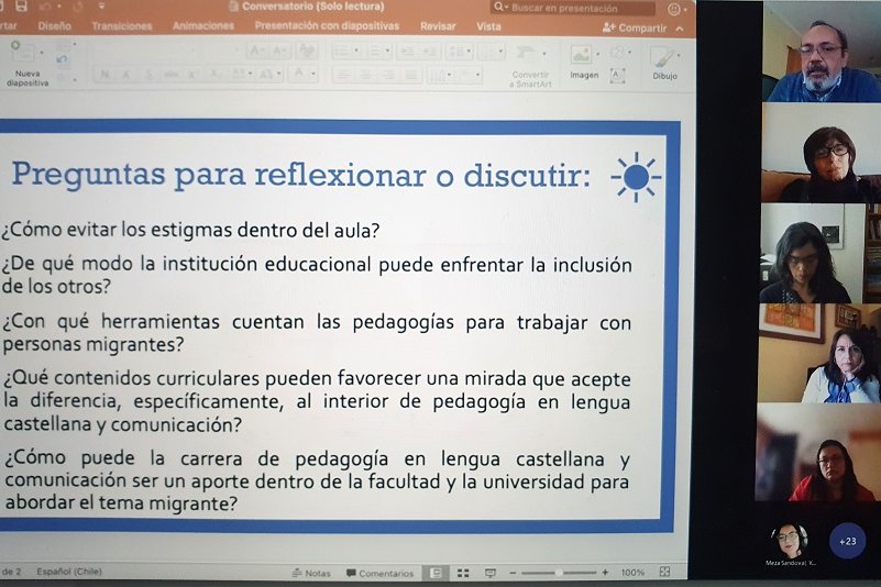 Docentes y estudiantes analizaron crisis migratoria y cómo aportar a su solución
