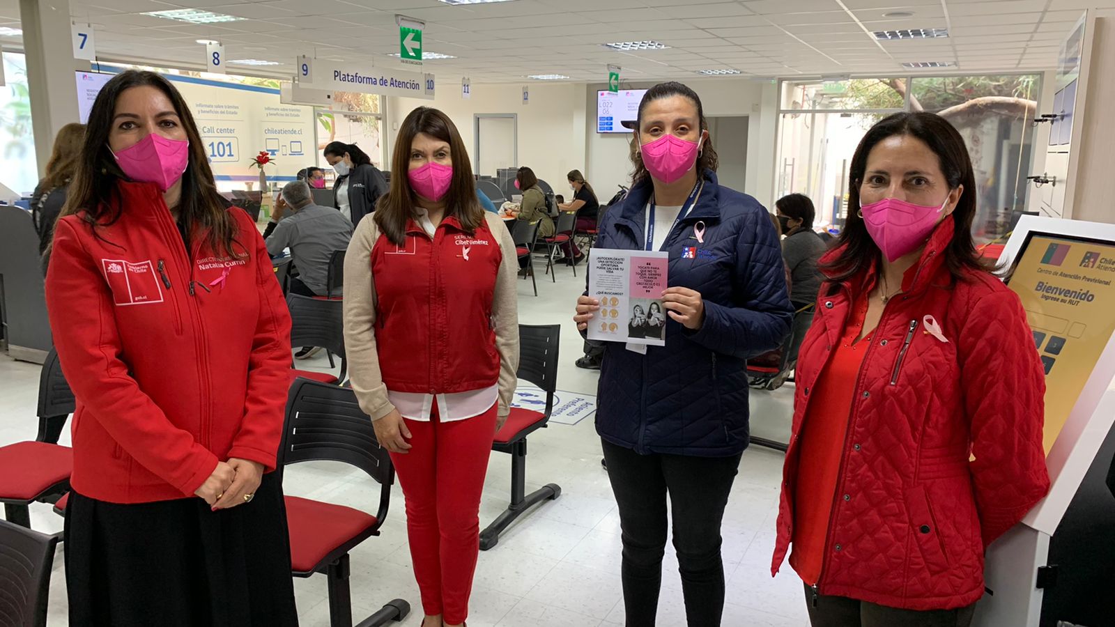 IPS/ChileAtiende se suma a la lucha contra en cáncer de mama