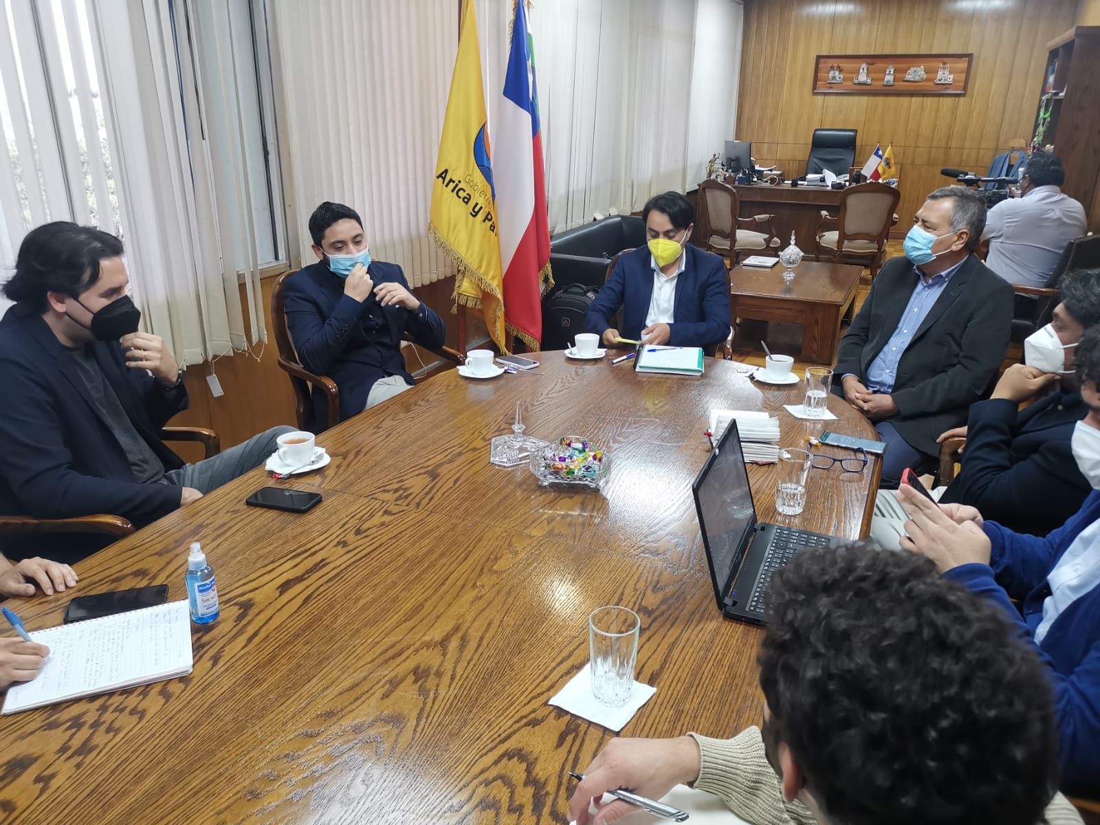Gobernadores del Norte Grande y diputados de Arica afinaron interpelación a ministro del Interior