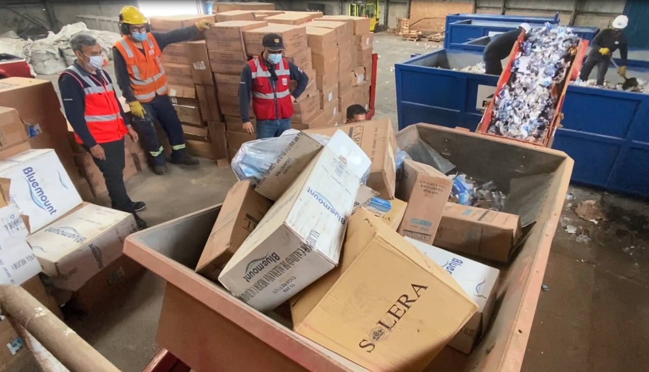 Destruye más de 10 millones de cajetillas de cigarrillos de contrabando