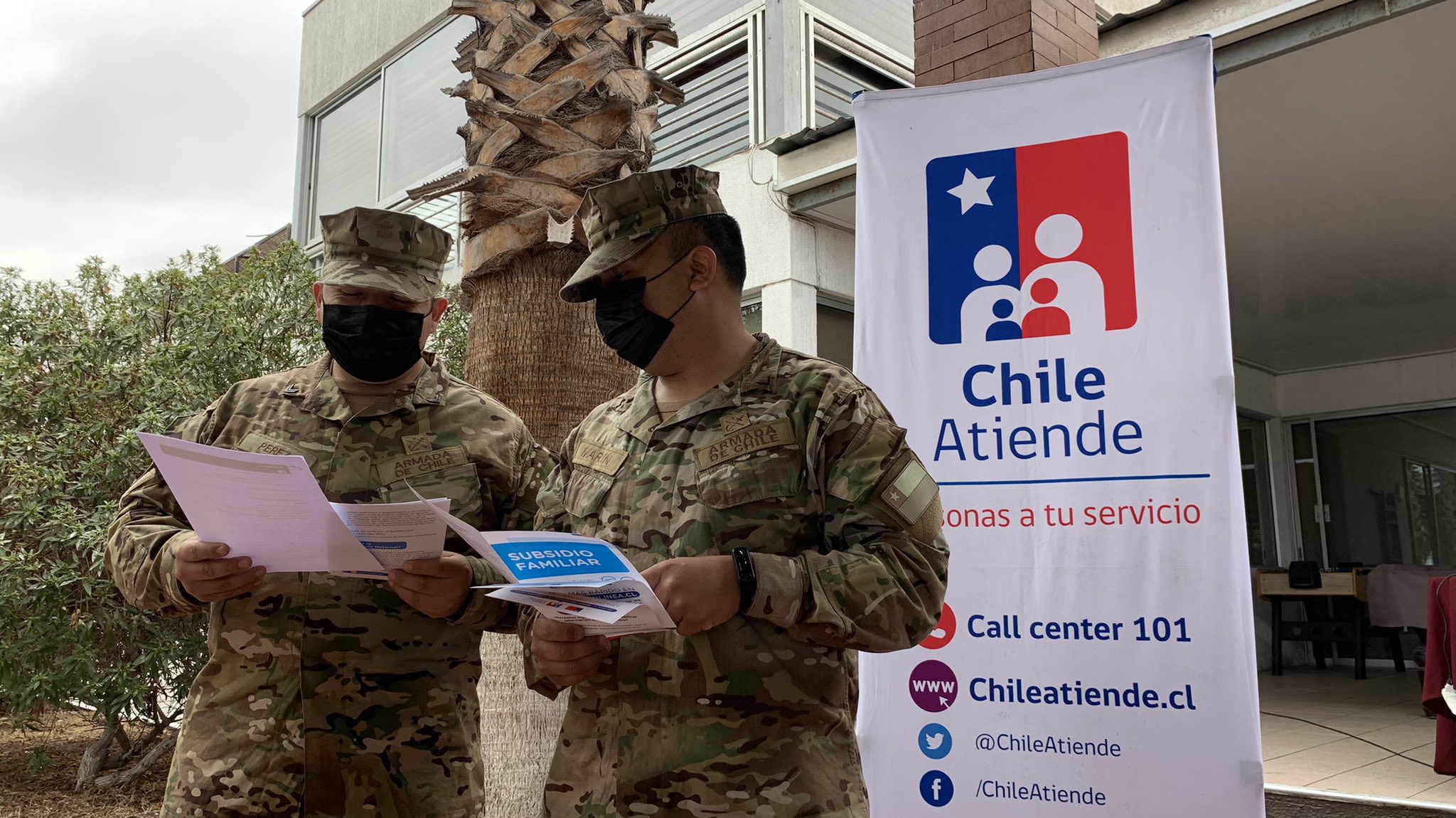 IPS/ChileAtiende realiza operativo de atención para servidores de la Armada de Chile