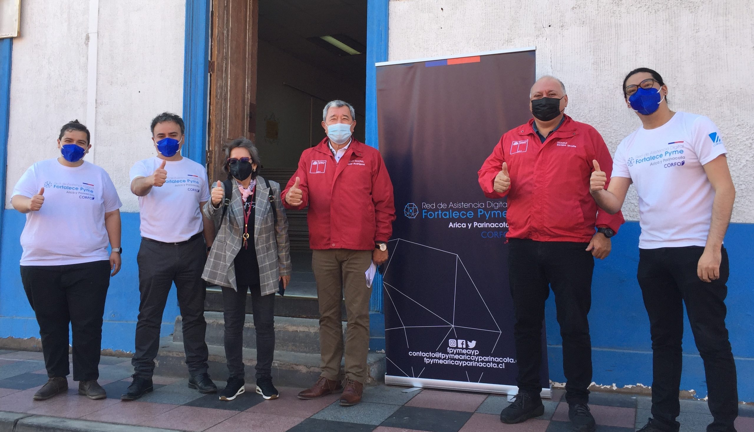 Visitaron instalaciones de la Red de Asistencia Digital Fortalece Pyme