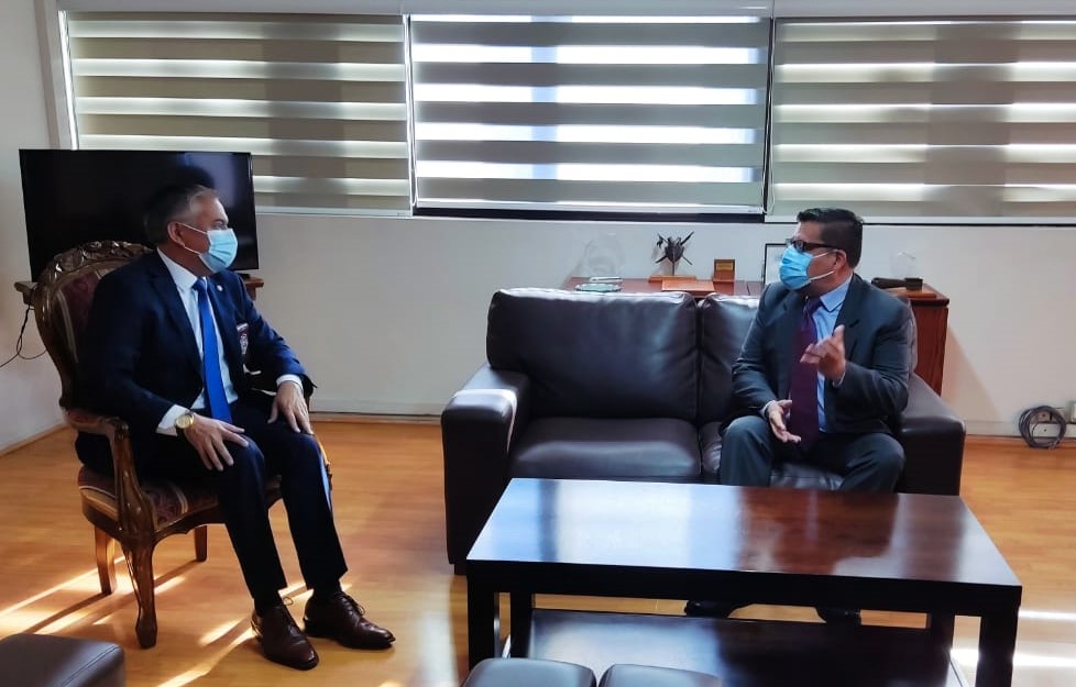 Defensor Regional saludó a nuevo Jefe de la PDI en Tarapacá