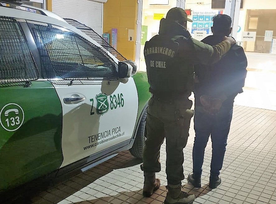 Carabineros recupera camión robado en Alto Hospicio