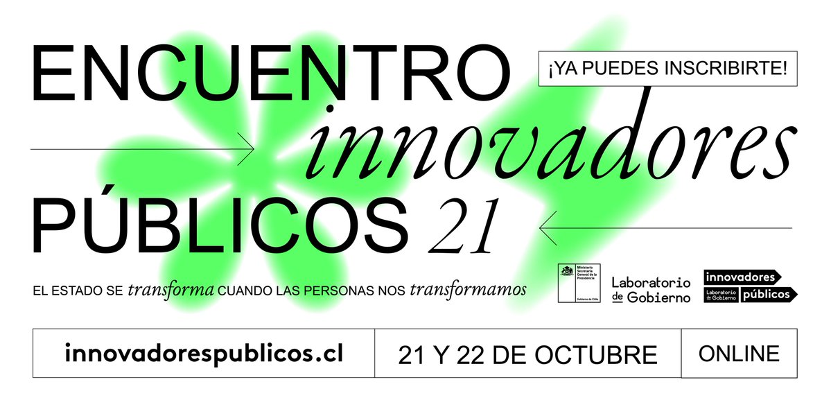 Laboratorio de Gobierno realizará el IV Encuentro Nacional de Innovadores Públicos