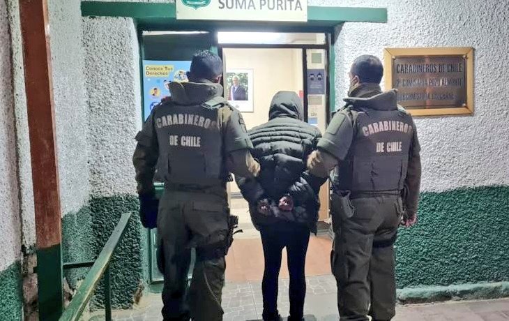 Carabineros detiene a dos individuos por receptación