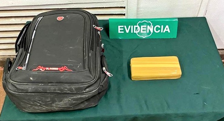 Tres extranjeros detenidos por tráfico de drogas en cercanías de Colchane