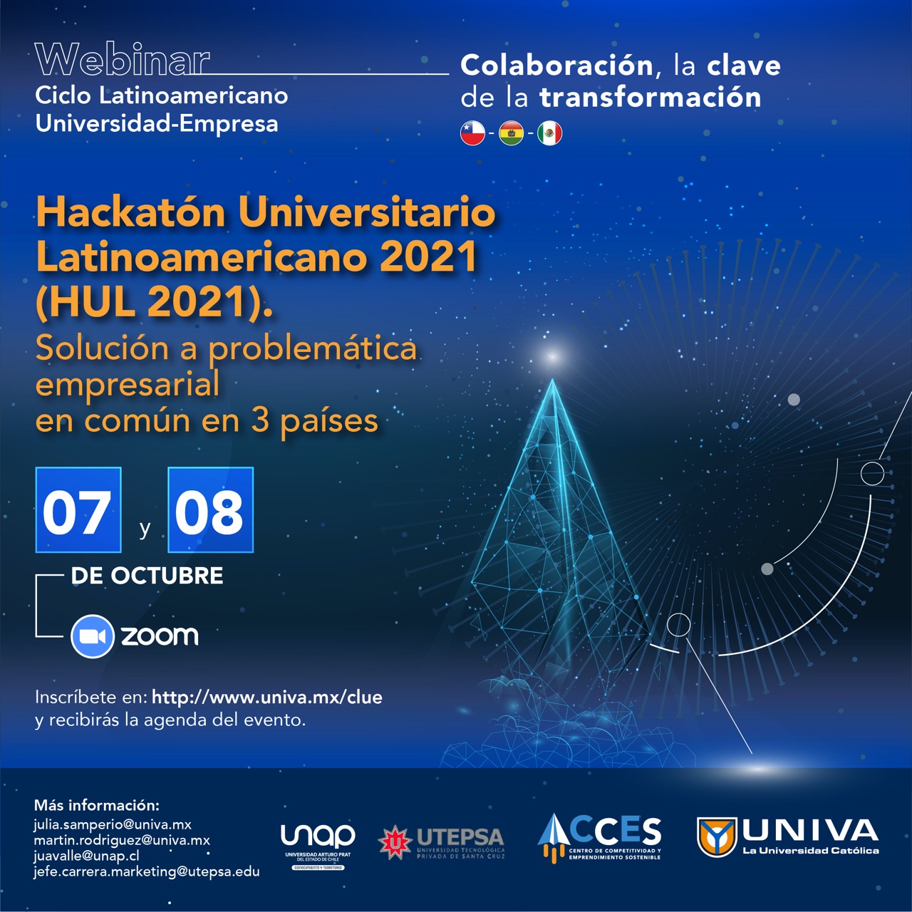 Facultad de Ciencias Empresariales de la UNAP participa en “Hackaton Universitario”