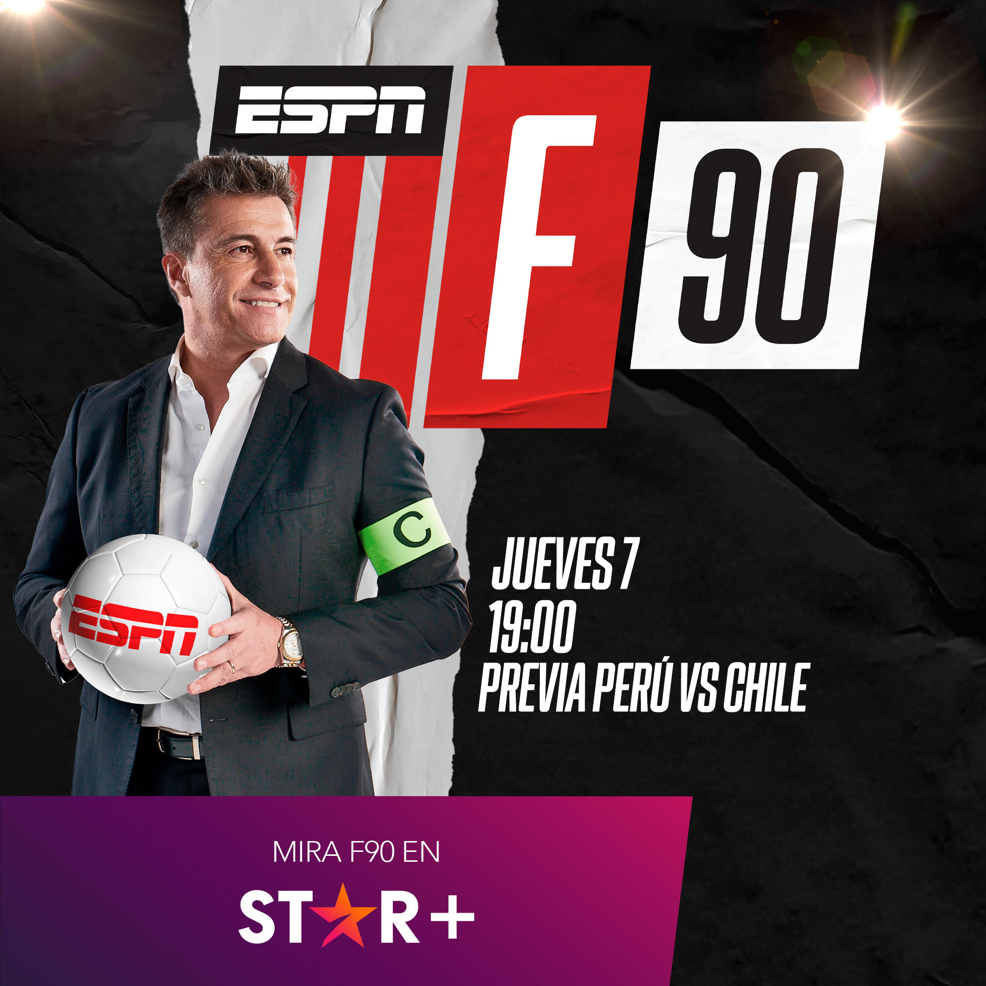 “Todo o nada” “La Roja” rumbo al mundial; la previa y post partidos de esta fecha triple con la mejor programación de STAR+ & ESPN