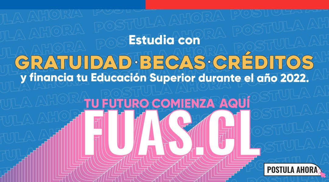 Comienza la postulación a los Beneficios Estudiantiles para la Educación Superior 2022