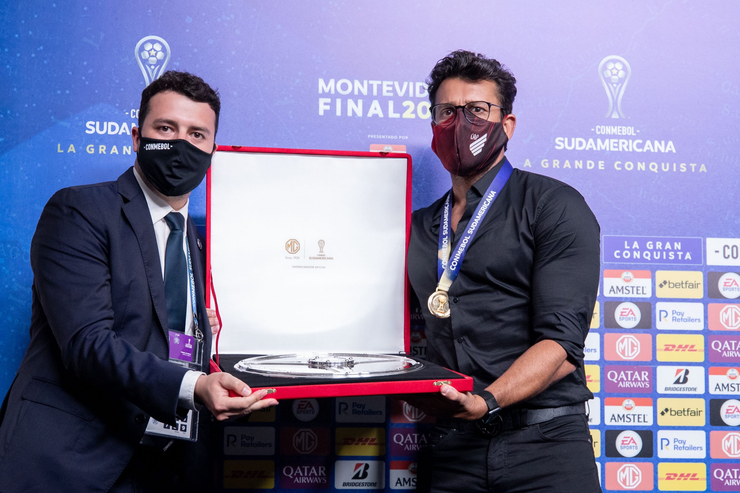 Alberto Valentim mejor entrenador de la vigésima edición de la CONMEBOL Sudamericana
