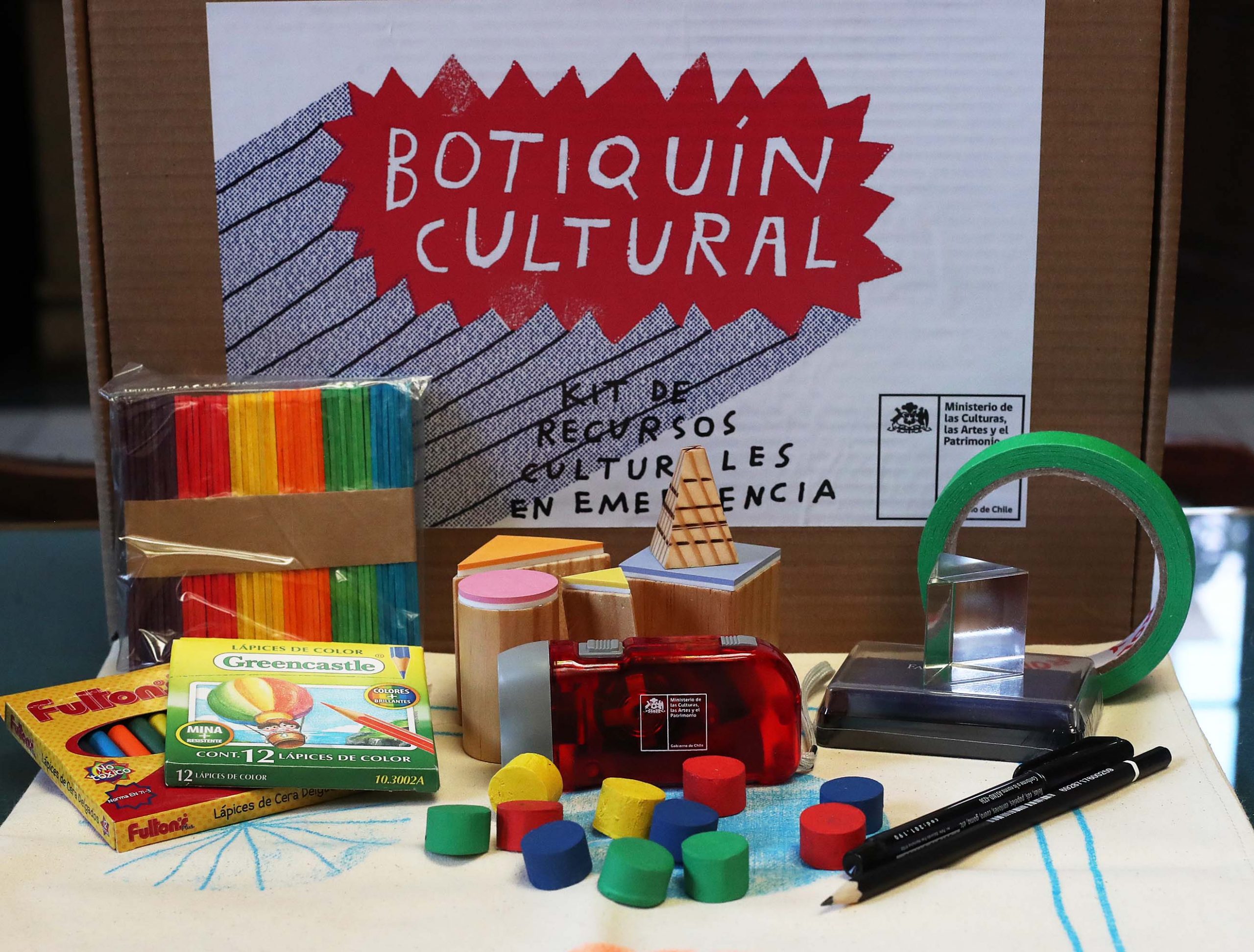 Ministerio de las Culturas lanza Botiquín Cultural para niños y niñas afectados por catástrofes naturales