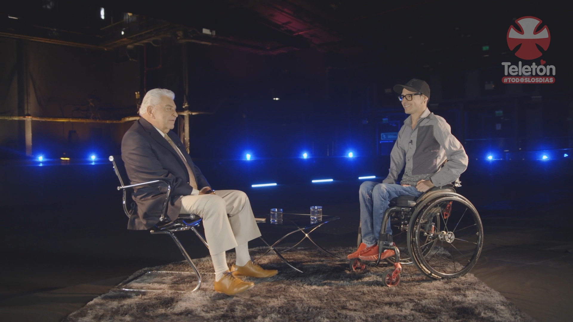 Don Francisco y Alberto Abarza se reencuentran camino a la Teletón de este 3 y 4 de diciembre