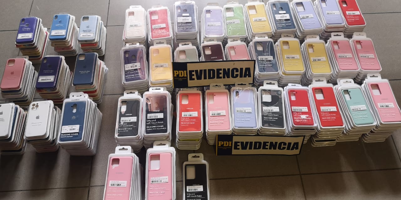 Infractor tenía más de 14 millones de pesos en productos falsificados