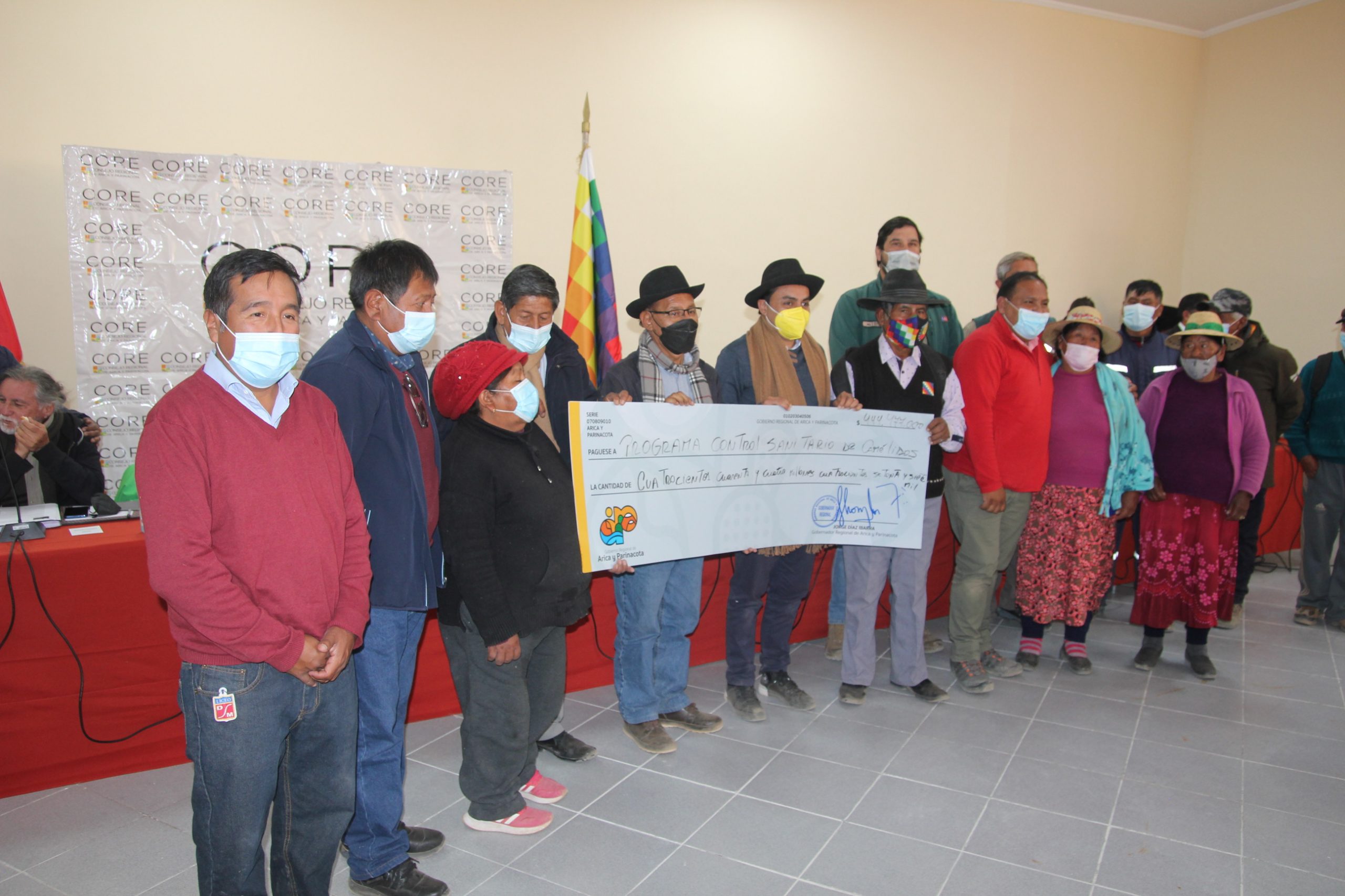 CORE sesionó y acogió demandas de comunidad de General Lagos