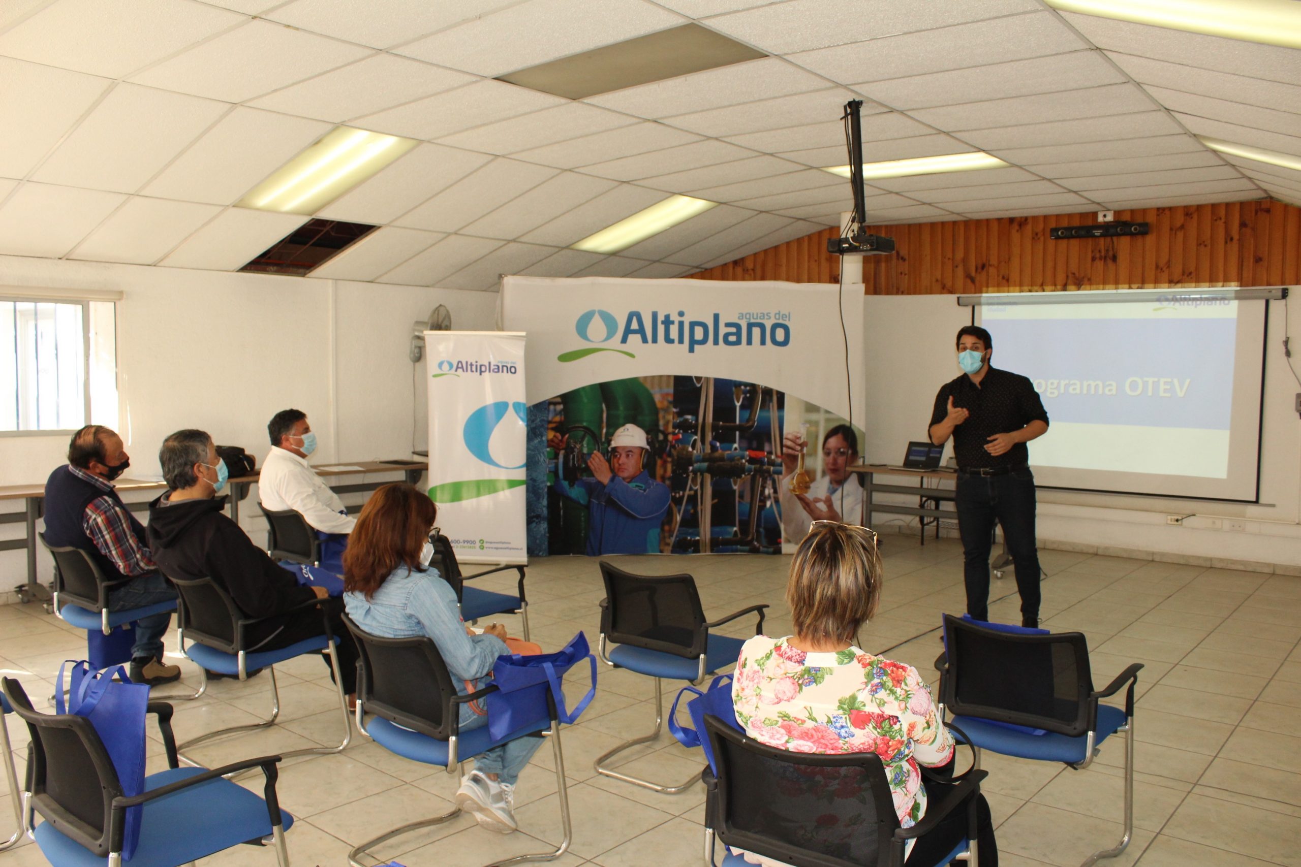 Aguas del Altiplano culmina programa OTEV en Arica