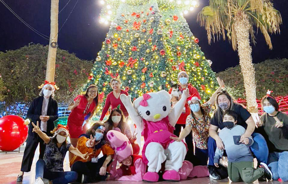 Celebran Navidad con los usuarios y familiares de la unidad de cuidados paliativos
