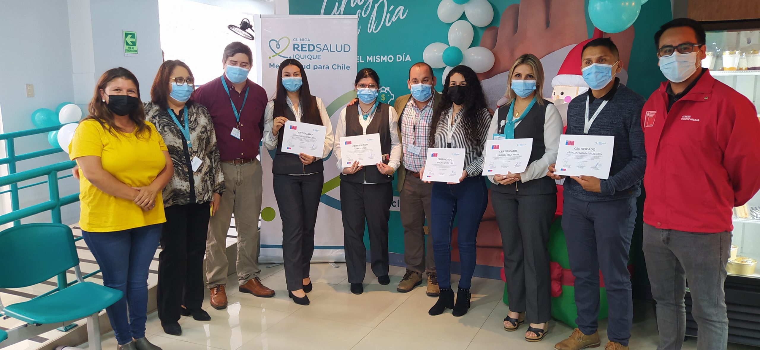 Funcionarios de la Clínica Red Salud Iquique se capacitan en Buen Trato hacia las Personas Mayores