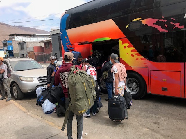 718 migrantes venezolanos han sido trasladados hacia la reunificación familiar