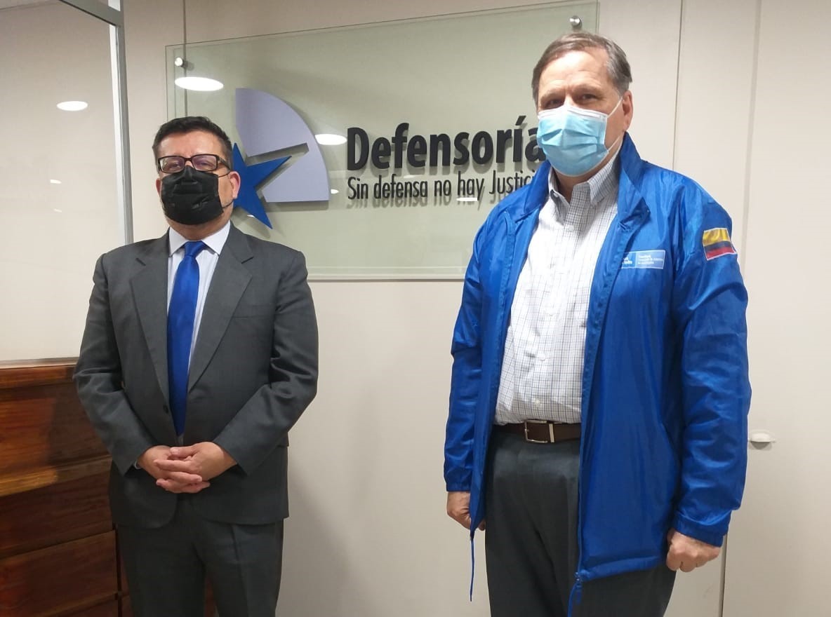 Defensoría de Tarapacá y Consulado de Colombia para la Macro Zona Norte de Chile acuerdan fortalecer coordinación institucional