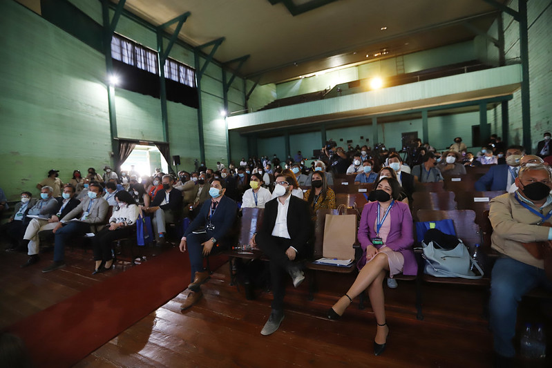 Gabriel Boric en Encuentro de Gobernadores Regionales en Oficina Salitrera Humberstone