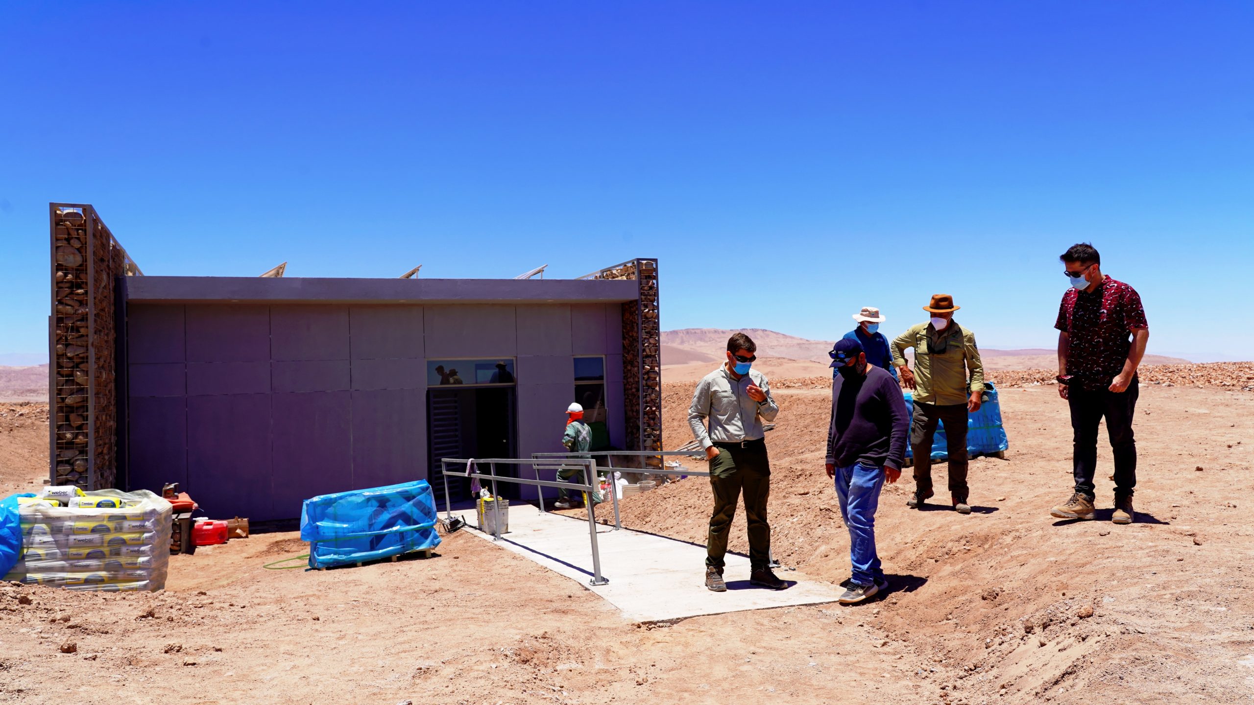 Avanza construcción de nuevo Centro de Educación Ambiental en Salar de Llamara