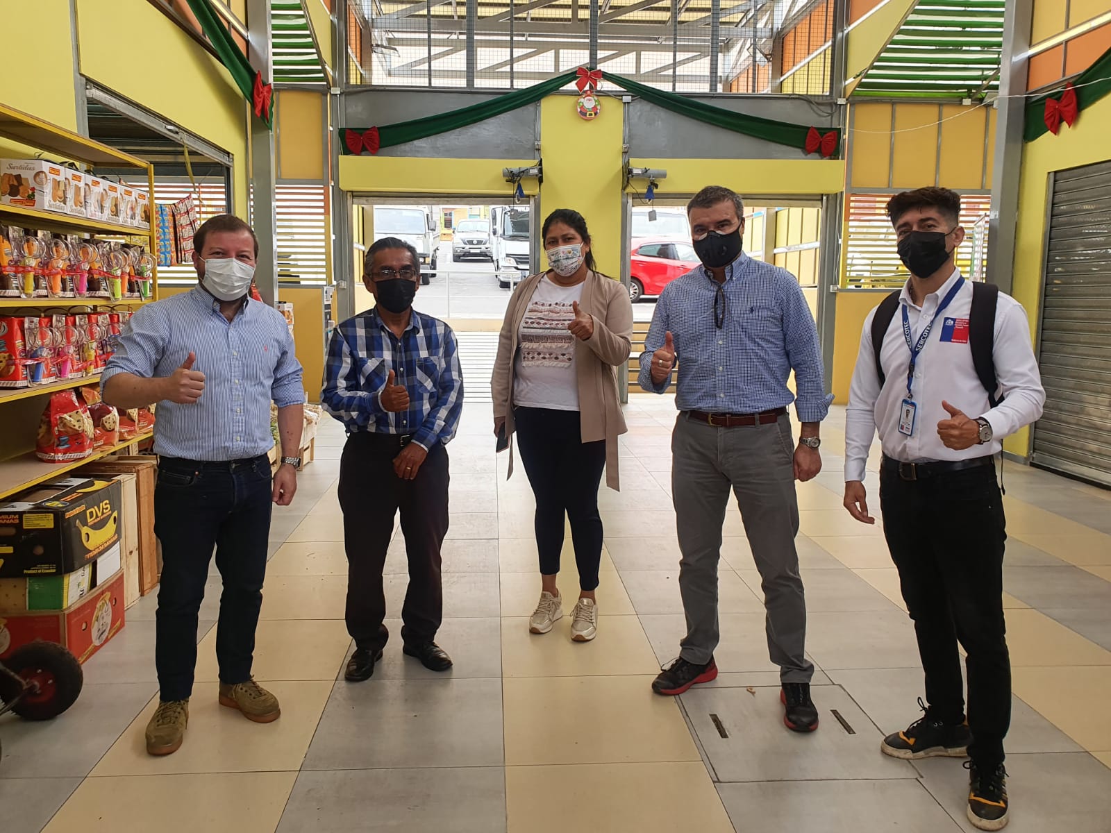 Director Nacional de Sercotec Bruno Trisotti visita Barrio Comercial Agro Iquique el más grande del país