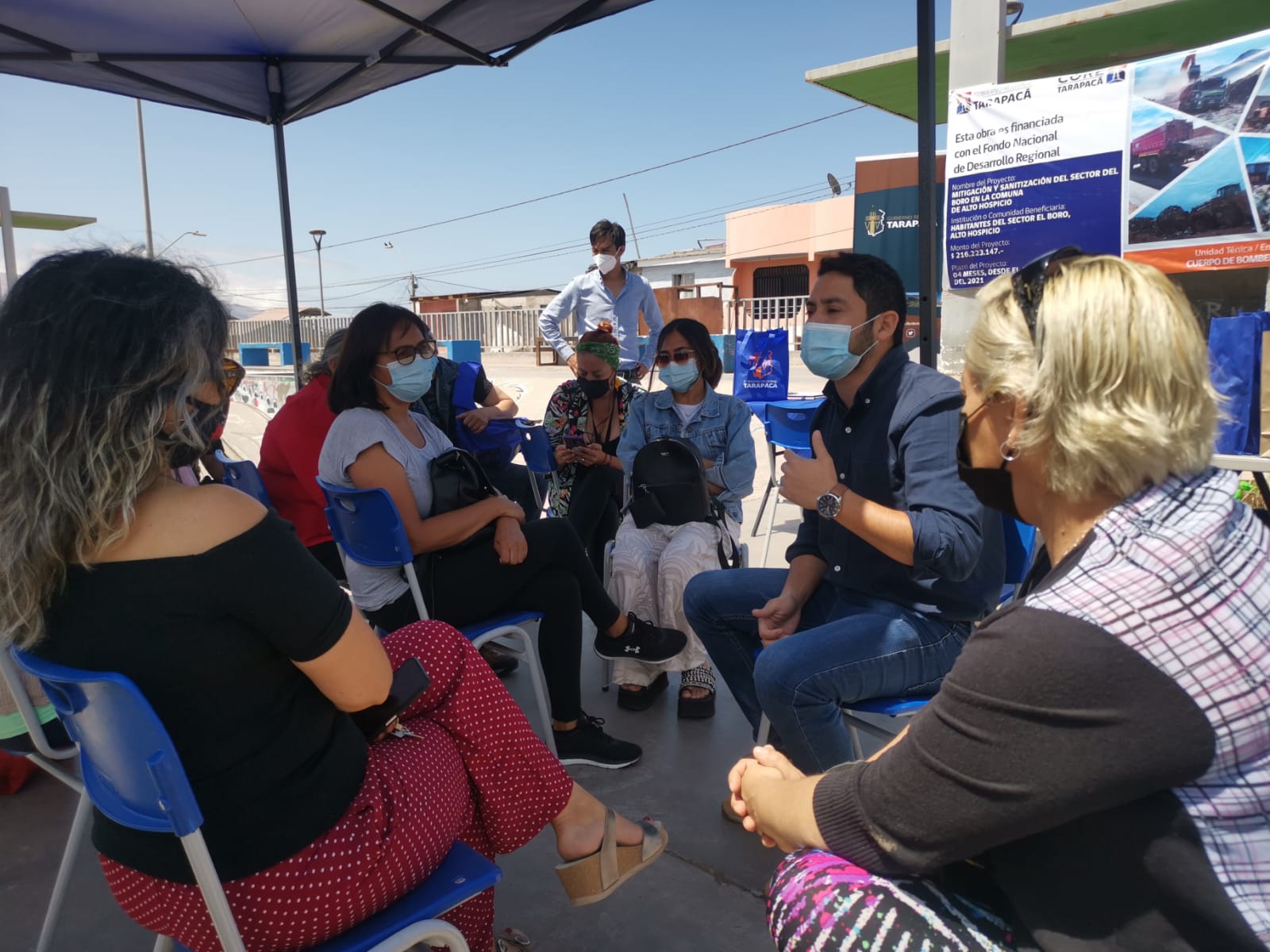 Gobierno Regional comenzó la entrega de más de 3 mil kits sanitarios a vecinos del Boro