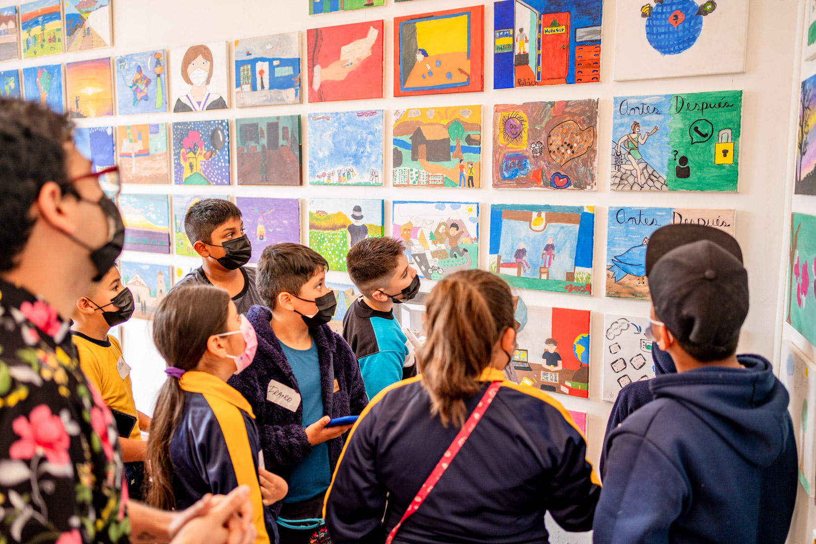 En Iquique éxito de visitas en exposición “Artes, Escuelas y Museo de Bellas Artes”