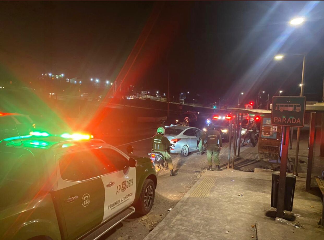 Nueve detenidos en ronda antidelincuencia en comuna de Alto Hospicio