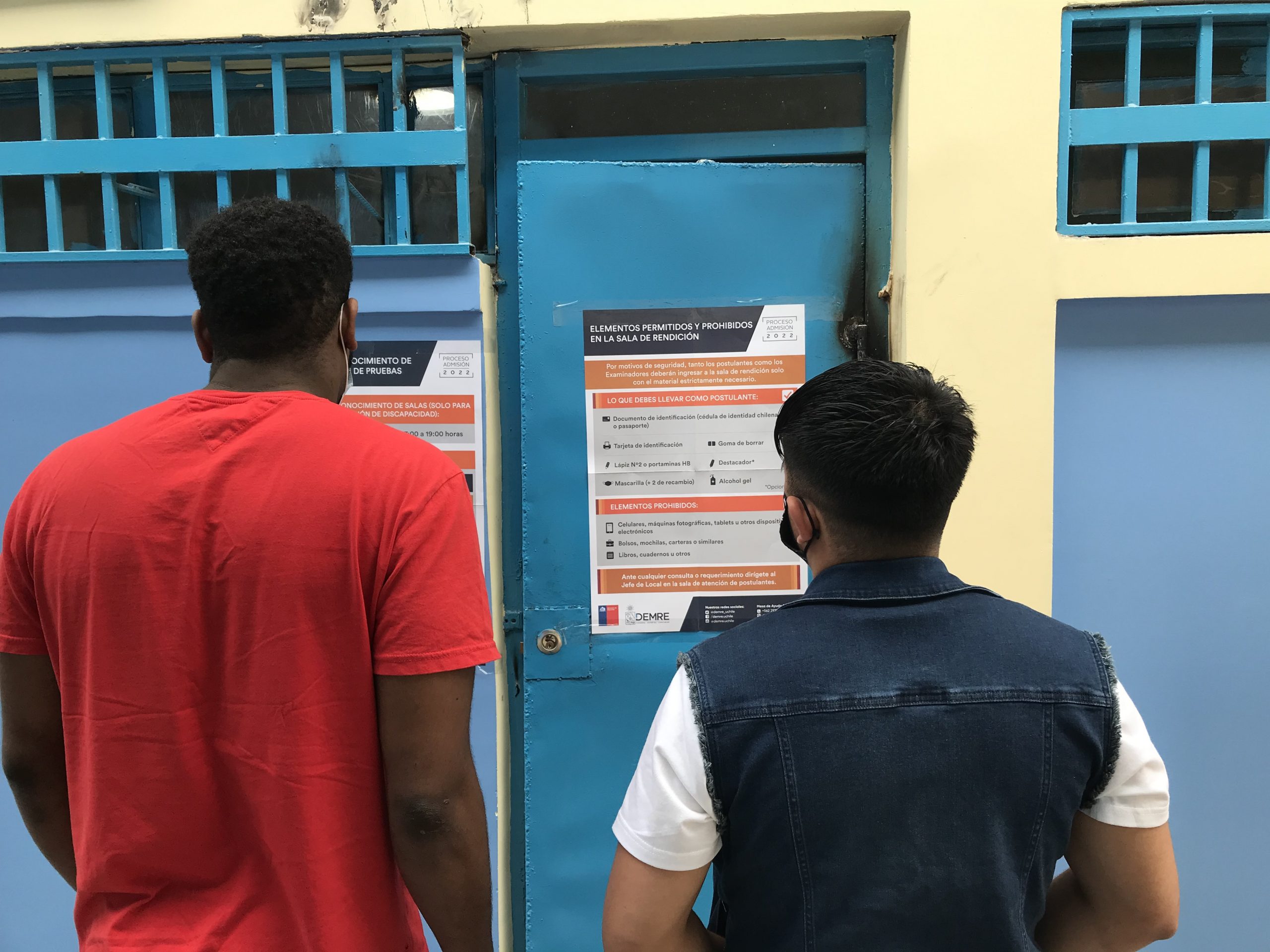 Dos jóvenes inscritos para rendir la PDT en el Centro de Justicia juvenil de Iquique