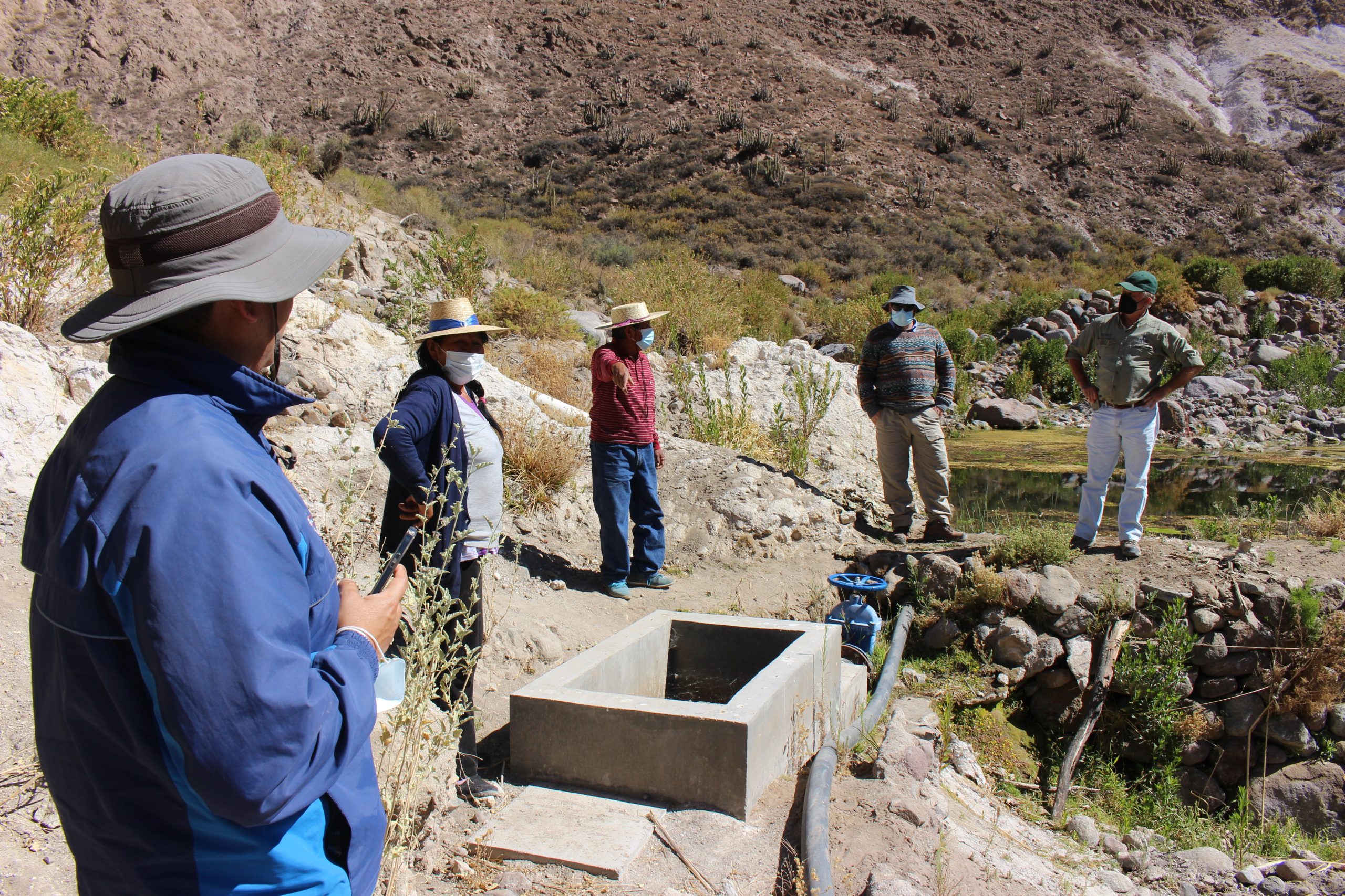 Cien millones de pesos invirtieron en obras para agricultura en Camiña