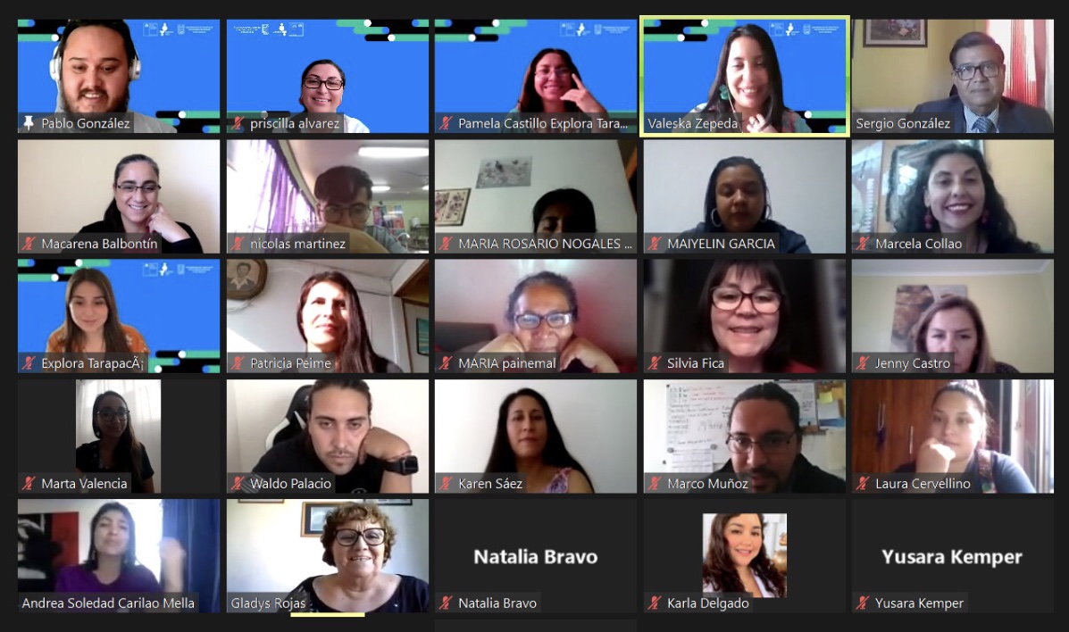 En forma virtual inicia Campamento de Ciencia Tecnología, Conocimiento e Innovación para Profes, ExploraVa! 