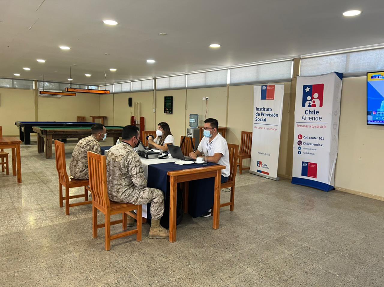 IPS/ChileAtiende realiza operativo de atención para personal del Ejército