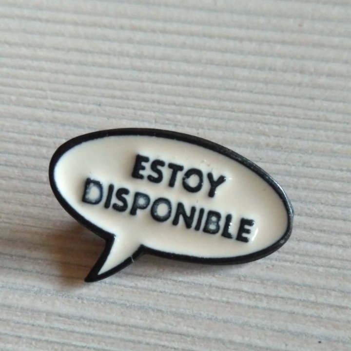 CARTA: “Estoy disponible”