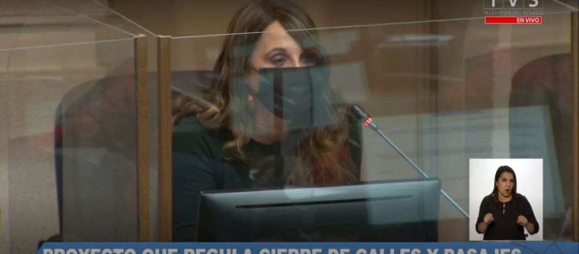 Por una unanimidad, Senado aprueba proyecto que permite el cierre de calles y pasajes
