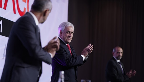 Presidente Piñera destaca importancia de la libertad de expresión y democracia: “Son esenciales para el desarrollo humano”