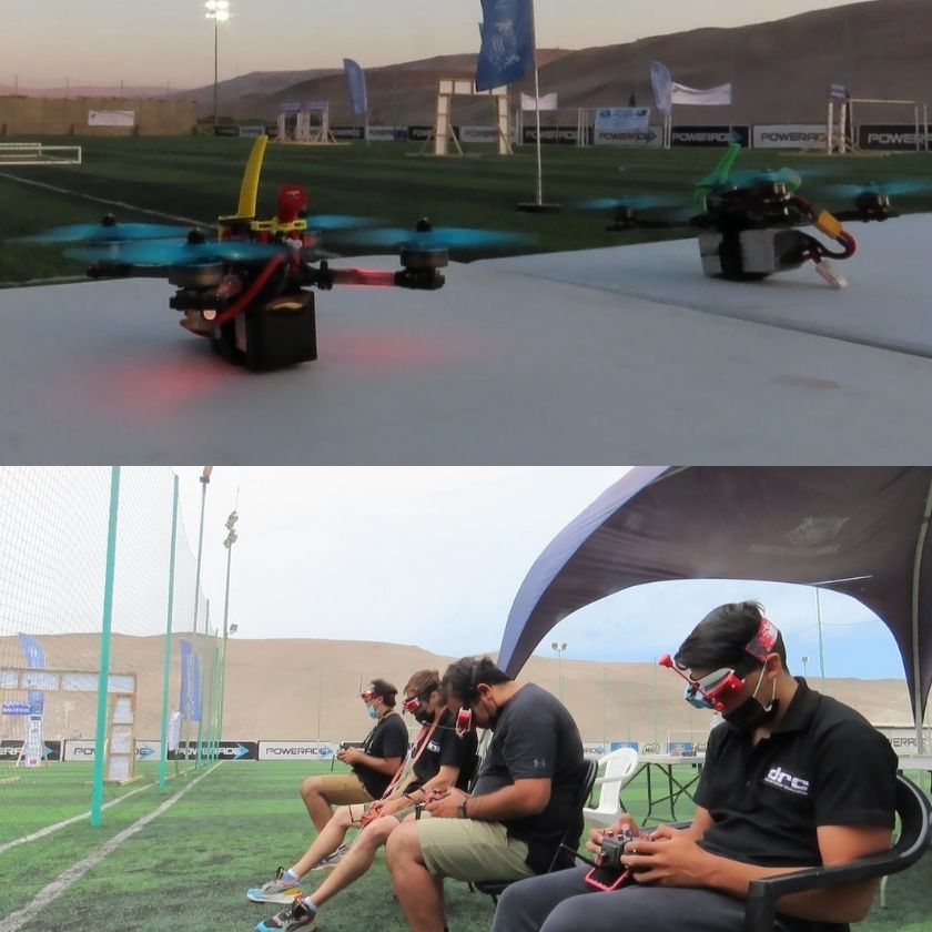 Carrera de drones permitió mostrar al mundo la región de Arica y Parinacota