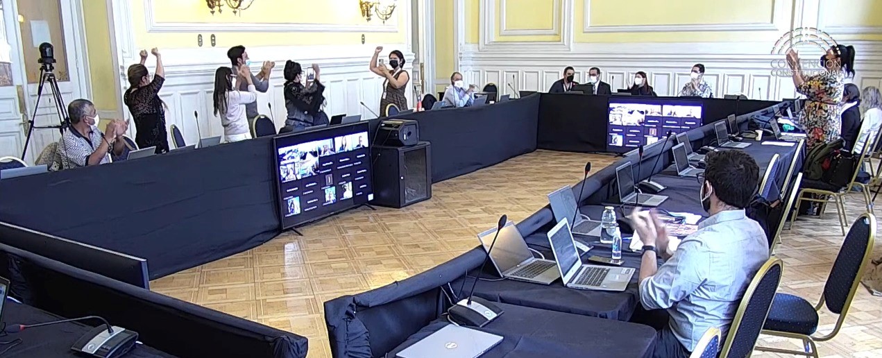 Medio Ambiente es la primera Comisión de la Convención en votar y deliberar normas: Protección de la Atmósfera fue aprobada por 15 votos en sesión 