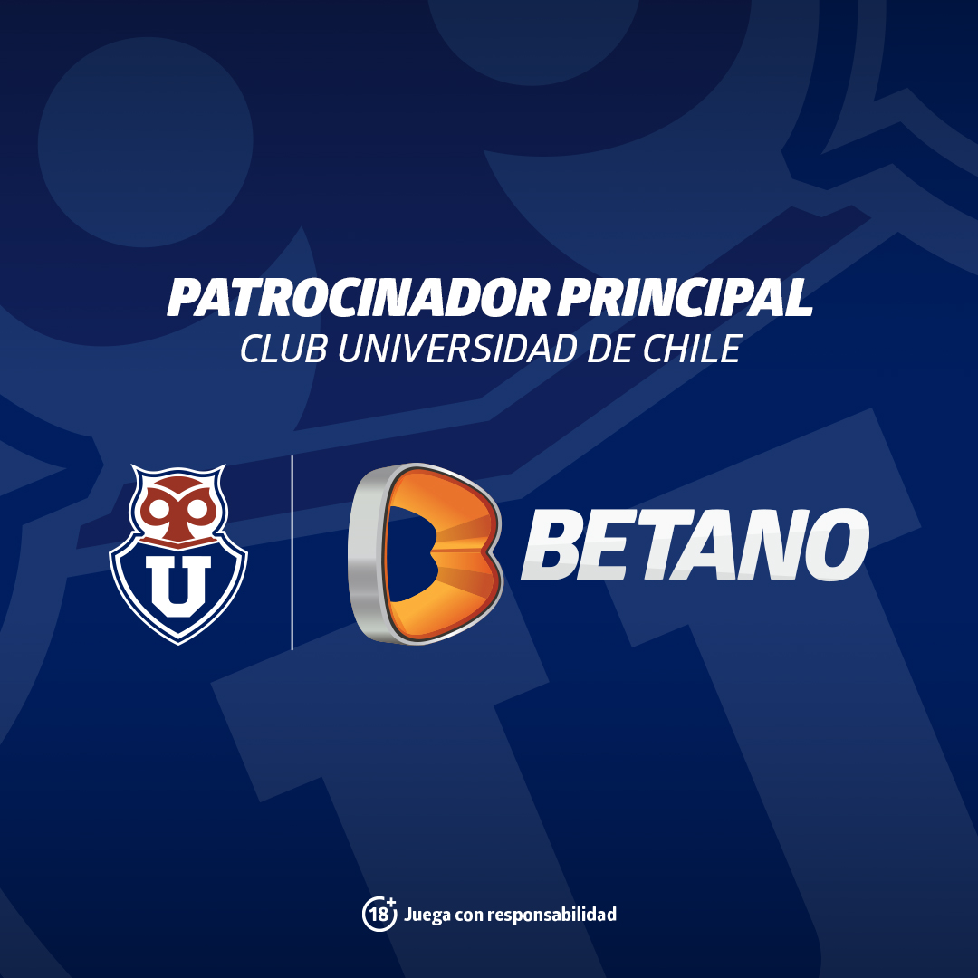 BETANO firma como patrocinador principal de Universidad de Chile