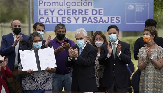 Promulgan Ley de Cierre de Pasajes y Calles para aumentar seguridad en barrios