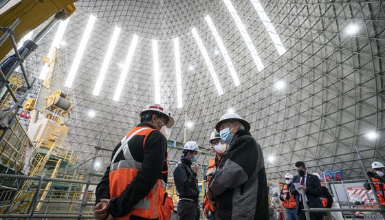 Presidente Piñera inaugura Proyecto Traspaso Codelco Andina, asegurando producción de cobre por los próximos 30 años