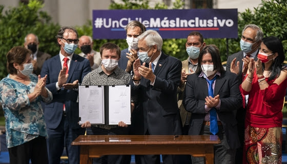 Presidente Piñera firma proyecto de ley que busca reconocer y garantizar la capacidad jurídica de las personas con discapacidad