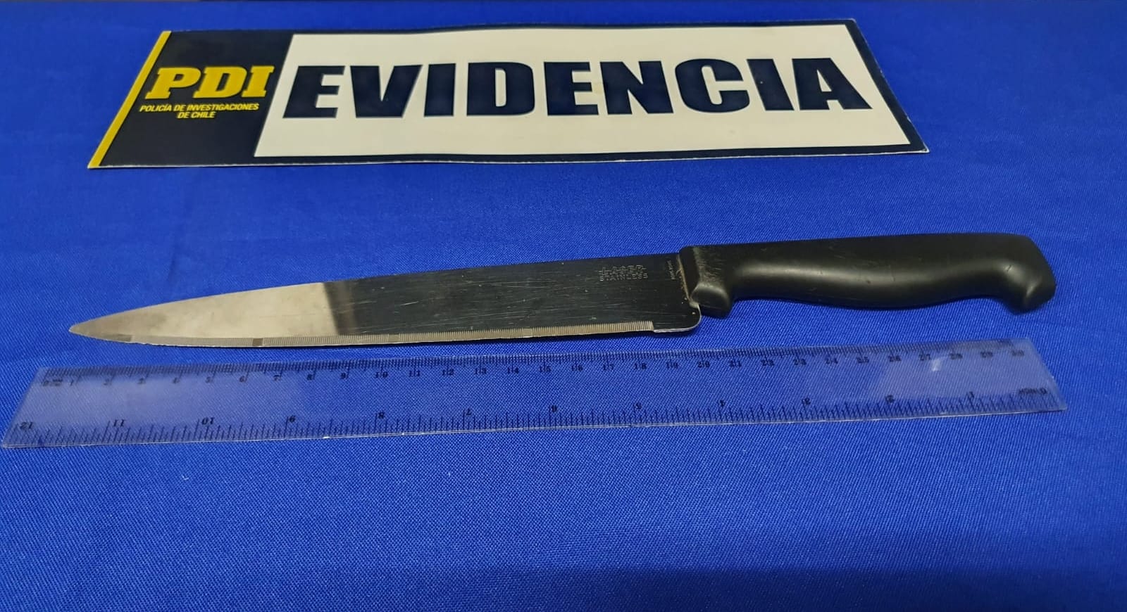 PDI Tarapacá detiene a sujeto por amenaza de muerte y porte de arma cortante