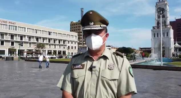 Iquique amanece seguro con el despliegue preventivo de Carabineros